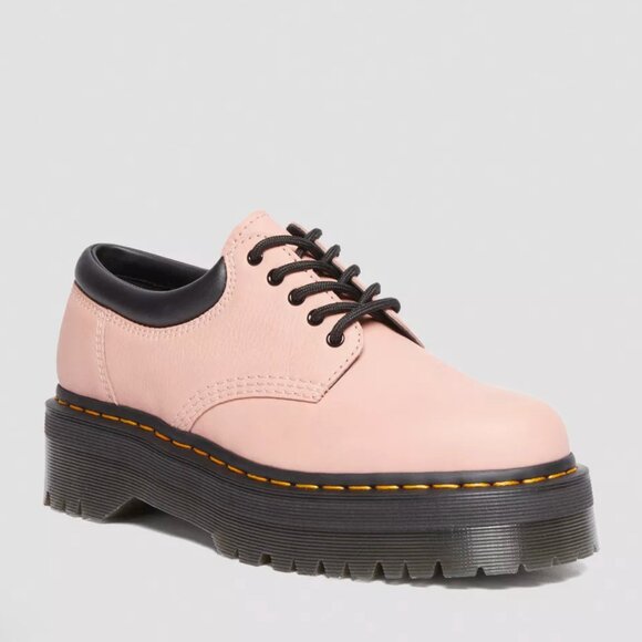 NEW Dr Martens 8053 Leather Platform Casual Shoe Boots Pink Lace Up Ankle EU 47 - Picture 10 of 10